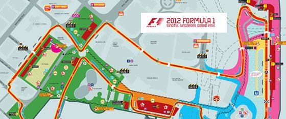 2012 F1 Singapore Grand Prix Transportation Guide