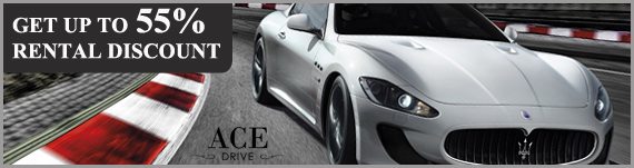 Luxe Car Rental Promotions by Ace Drive