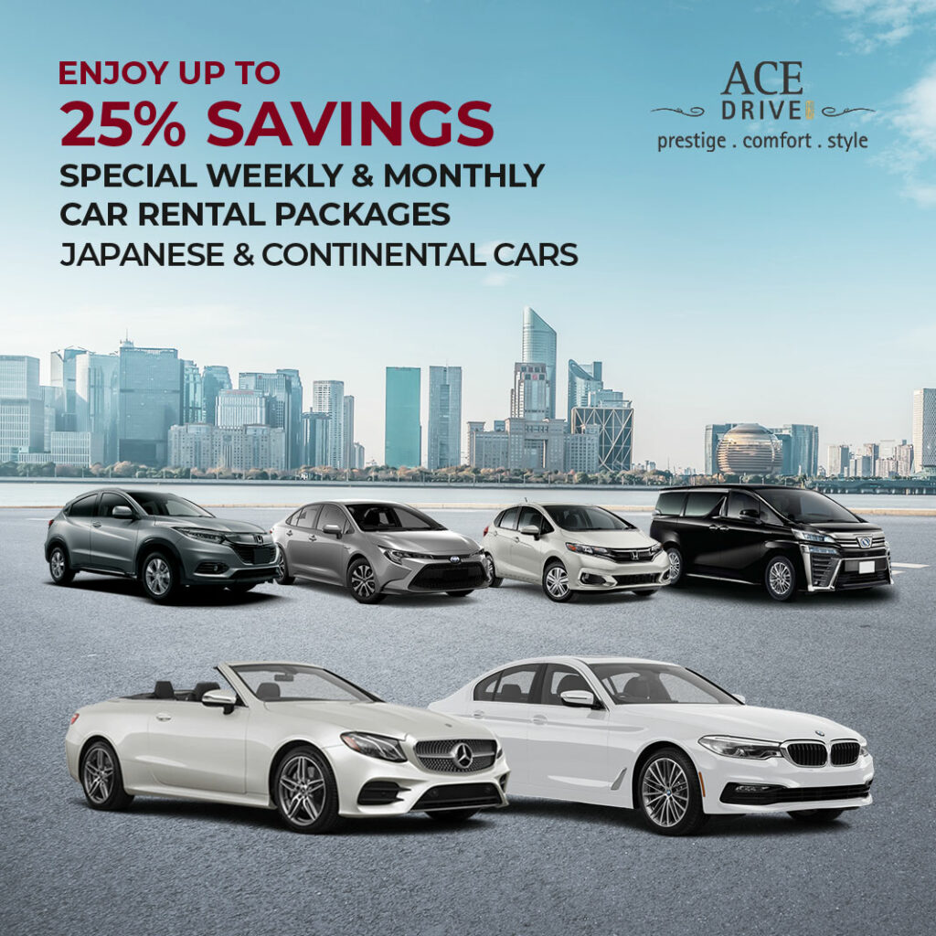 Enjoy Up to 25% Savings Special Weekly & Japanese Car Rental Packages Japanese & Continental Cars