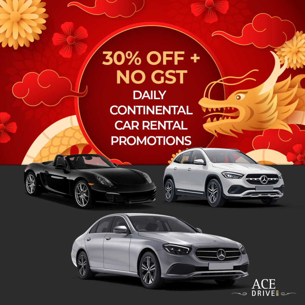 30% Off + NO GST Daily Continental Car Rental Promotions
