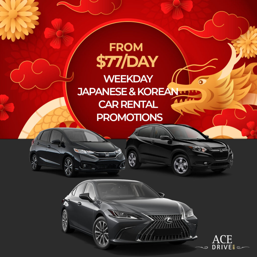 From $77/Day Weekday Japanese & Korean Car Rental Promotions